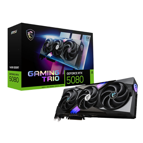MSI GeForce RTX 5080 16G GAMING TRIO OC